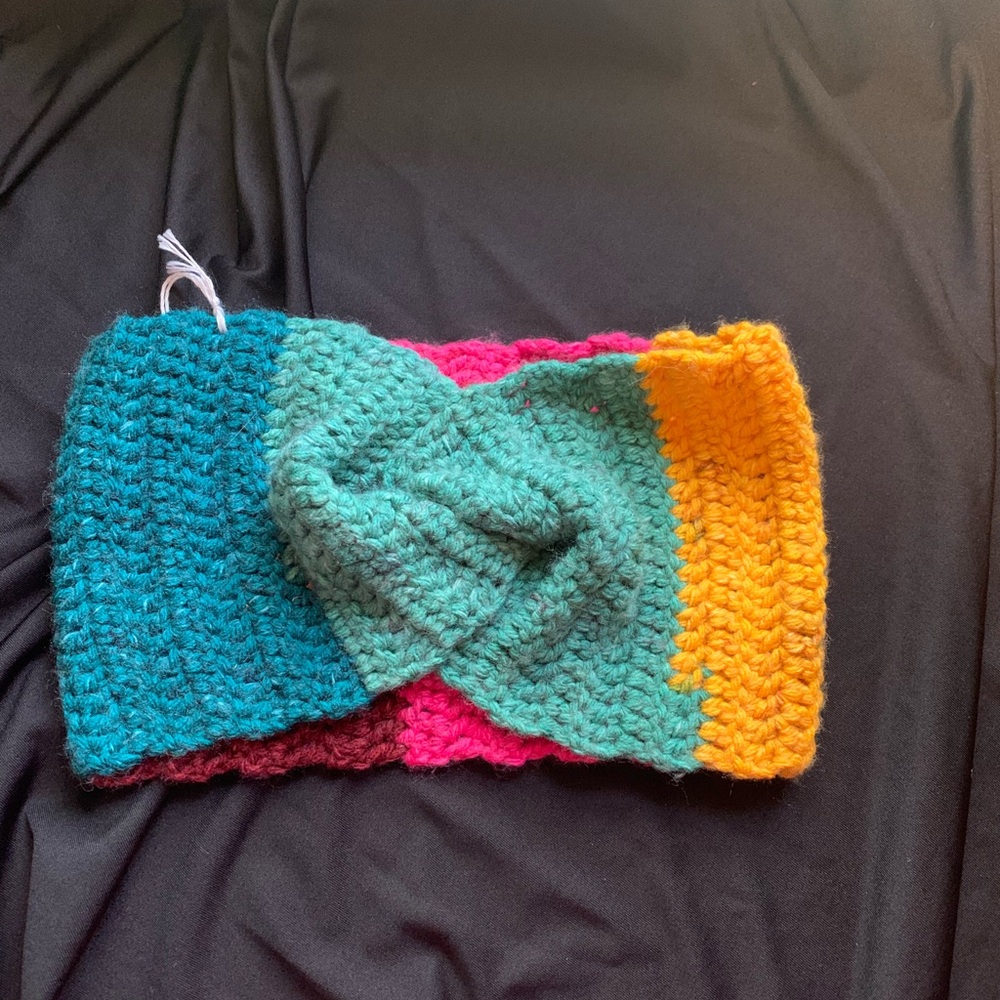 Colorful Crochet Headband